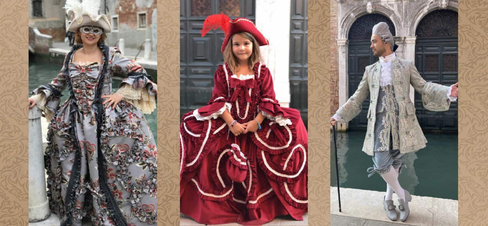 Déguisement à Venise en location