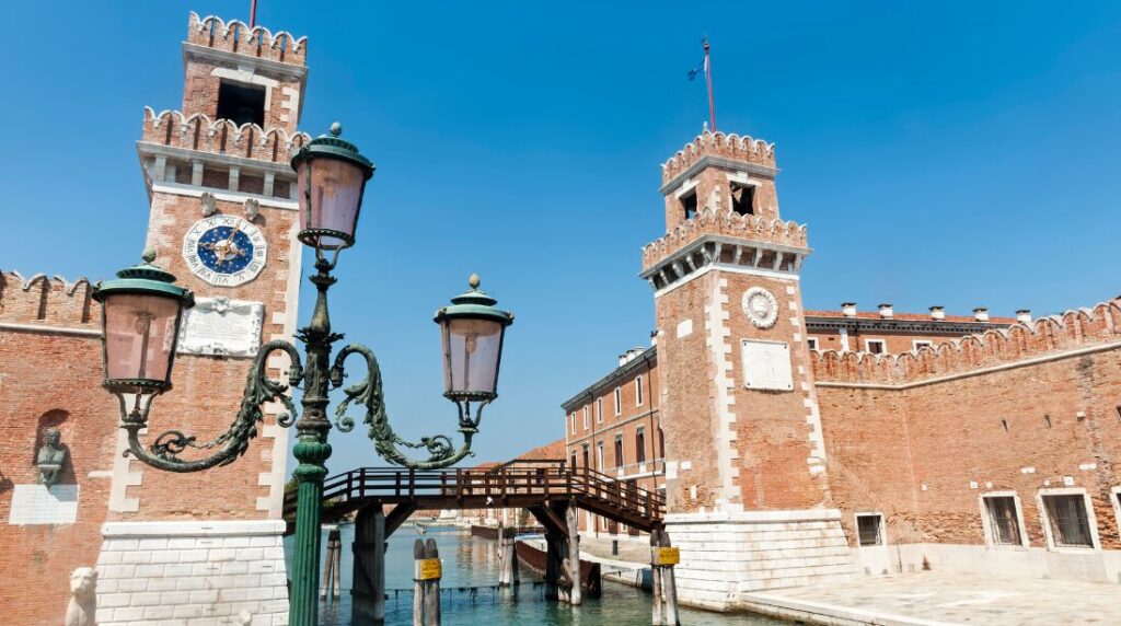 guide touristique arsenal venise vivovenetia