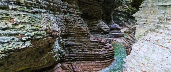 Canyoning Veneto Brent de l`Art. foto Cod