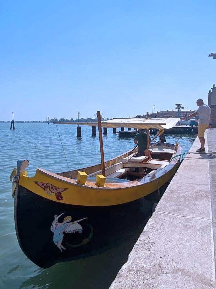 Point de départ de l'excursion, tour Bragozzo