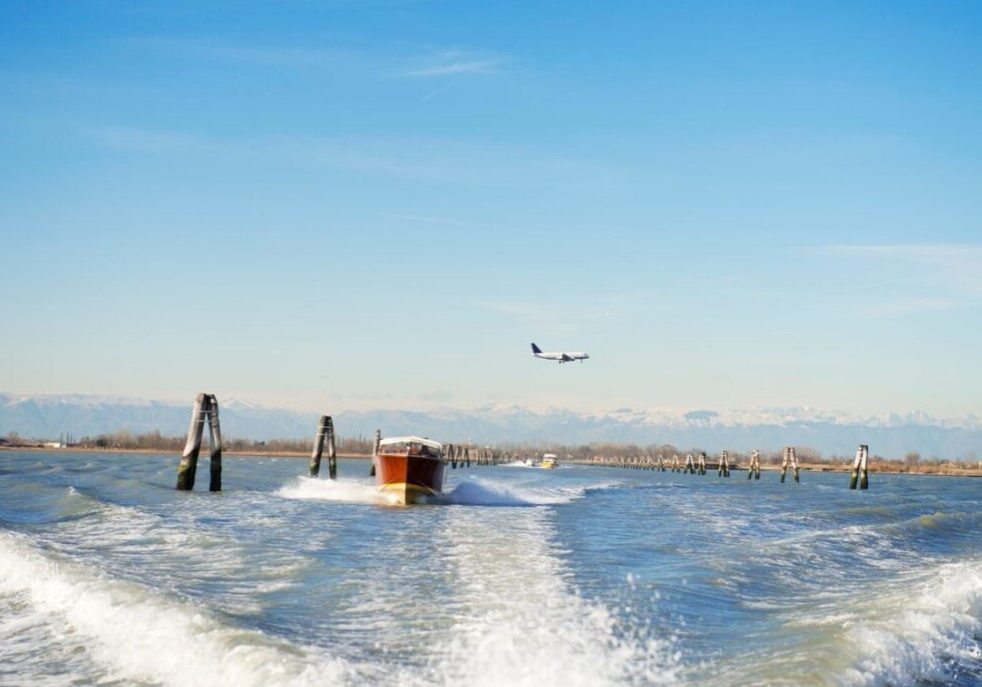 Bateau Taxi venise aeroport navette direct