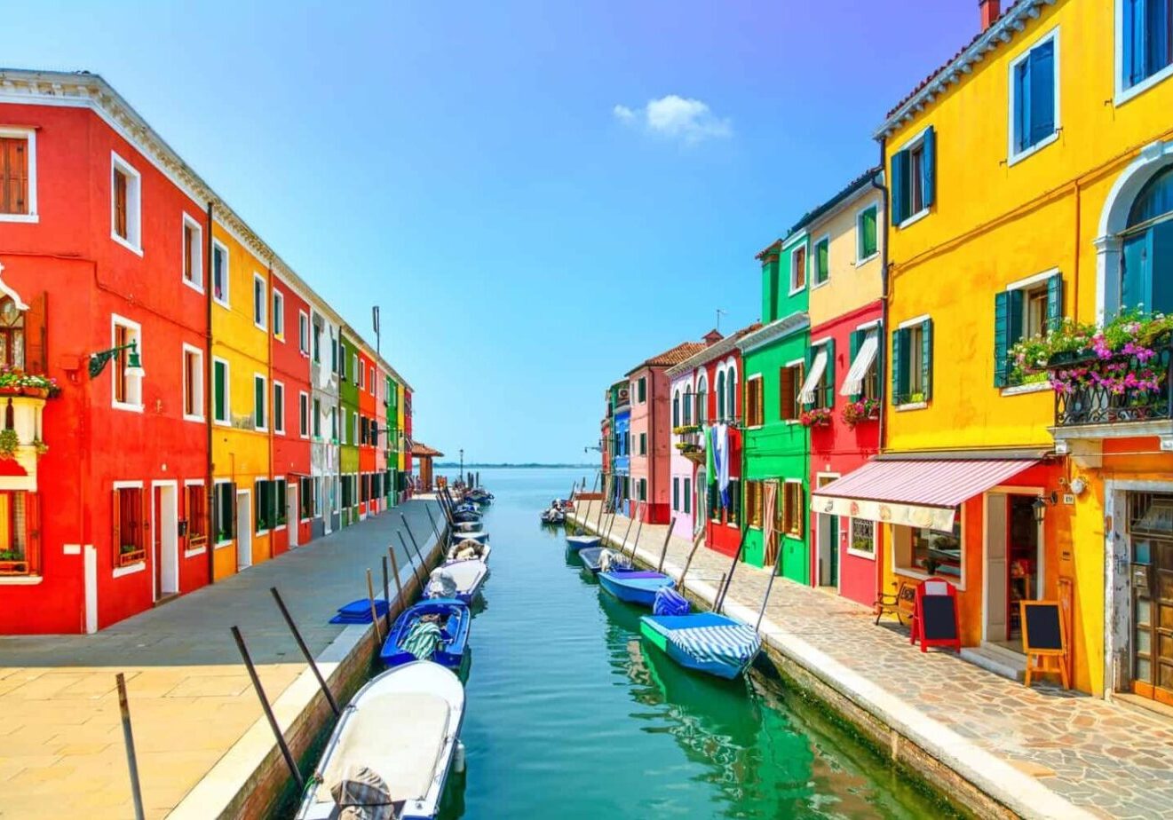Excursion en bateau de Punta Sabbioni à Burano