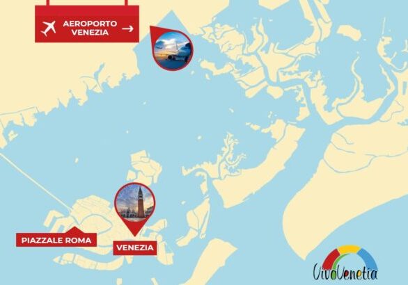 Mappa VivoVenetia Aeroporto Venezia Piazzale Roma
