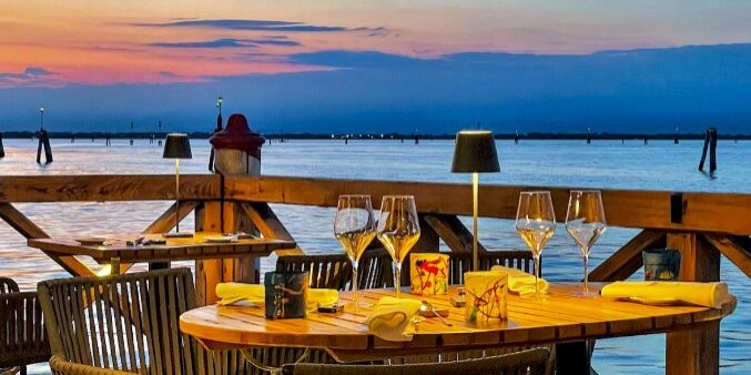 Tavolo esterno Algiubagiò Venezia fotoAG