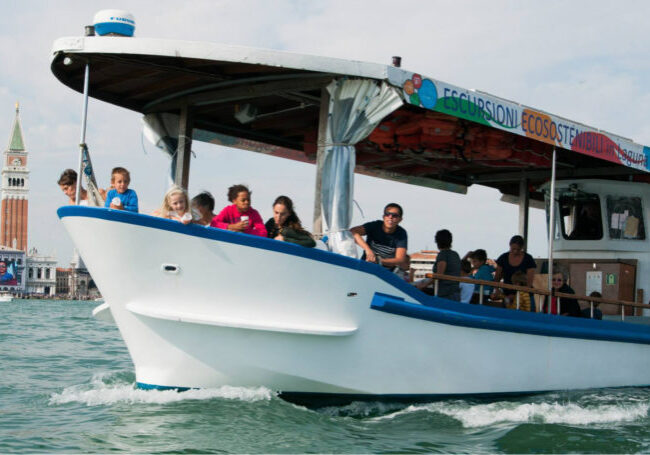 gita barca viaggio scolastico venezia